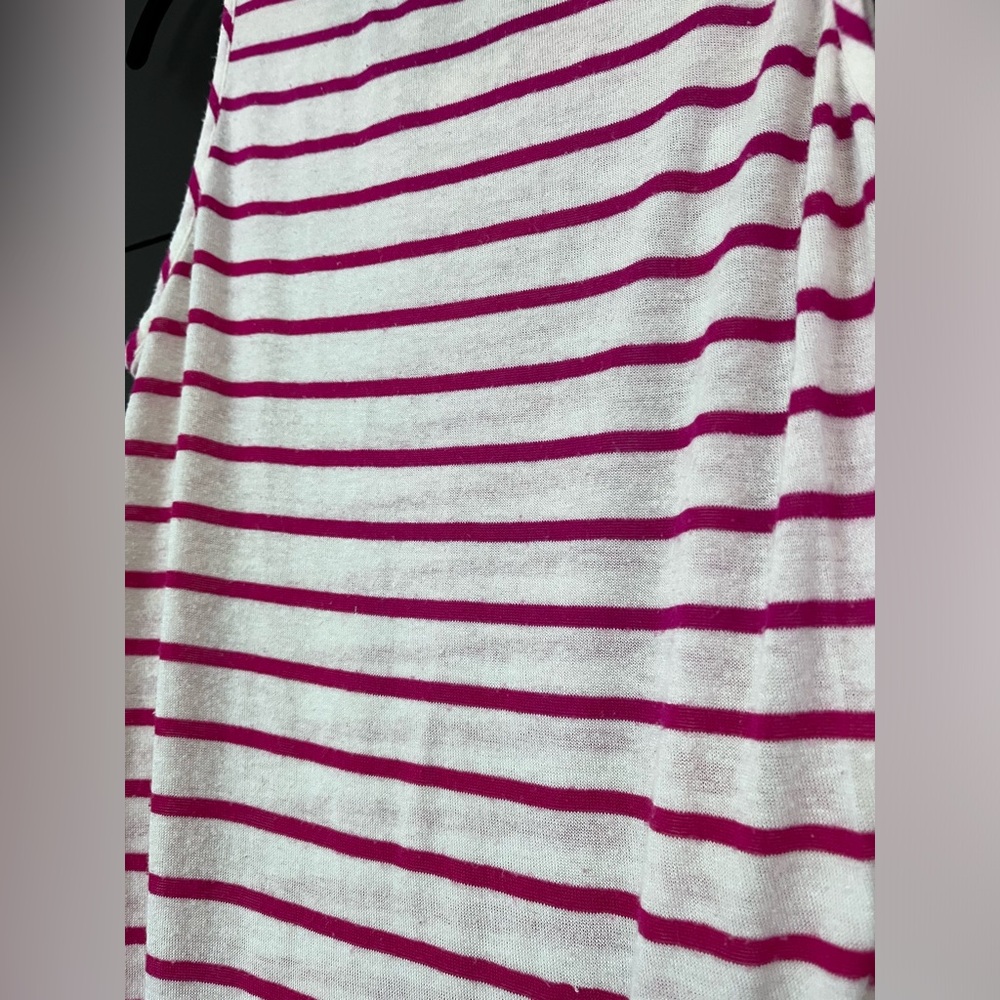 PINK ROSE Premium Quality Striped Tank Top. Women’s size L. GUC - Picture 5 of 7